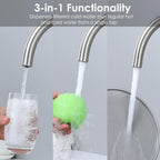 3 Way Kitchen Tap with Water Filter 304