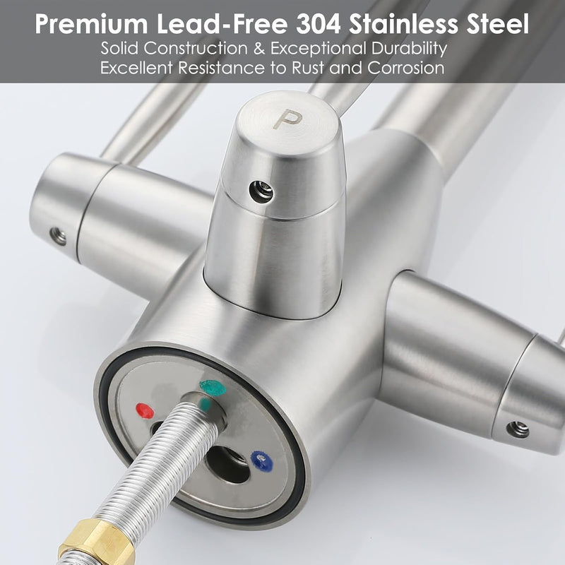 3 Way Kitchen Tap with Water Filter 304