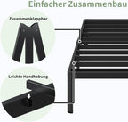 30.5CM High Bed Frame with Rounded Corners