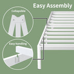 30.5CM High Bed Frame with Rounded Corners