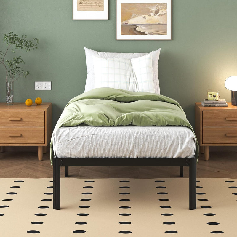 30.5CM High Bed Frame with Rounded Corners