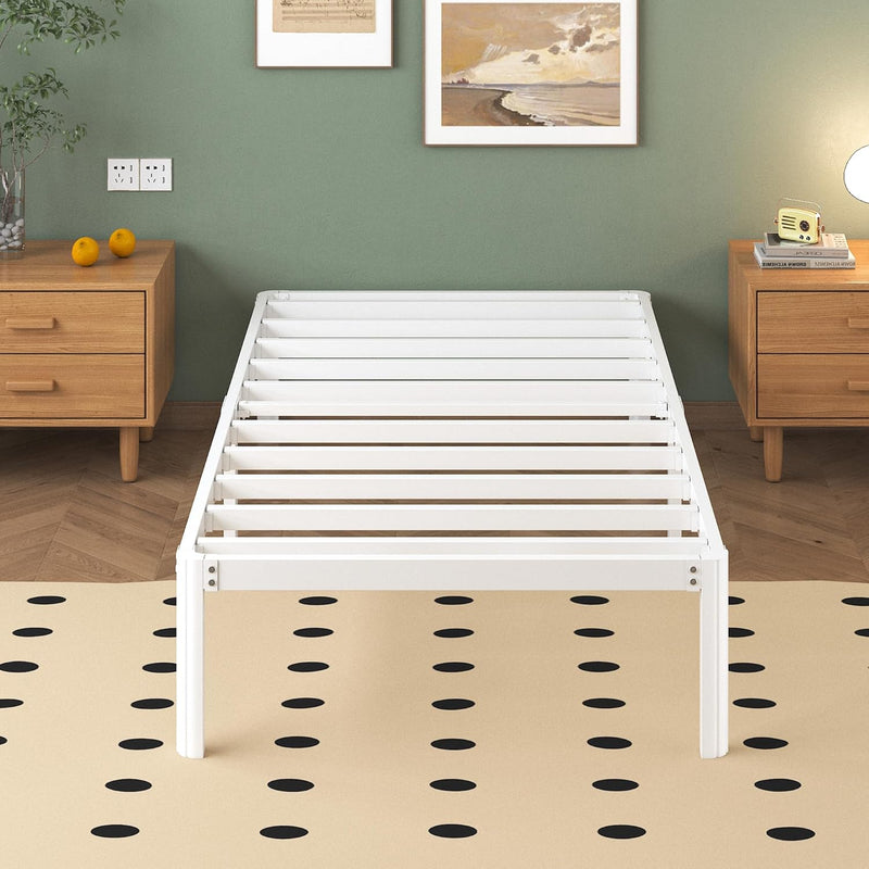 30.5CM High Bed Frame with Rounded Corners
