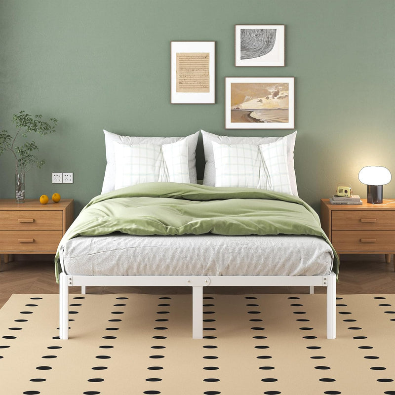 30.5CM High Bed Frame with Rounded Corners