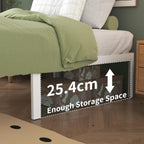 30.5CM High Bed Frame with Rounded Corners