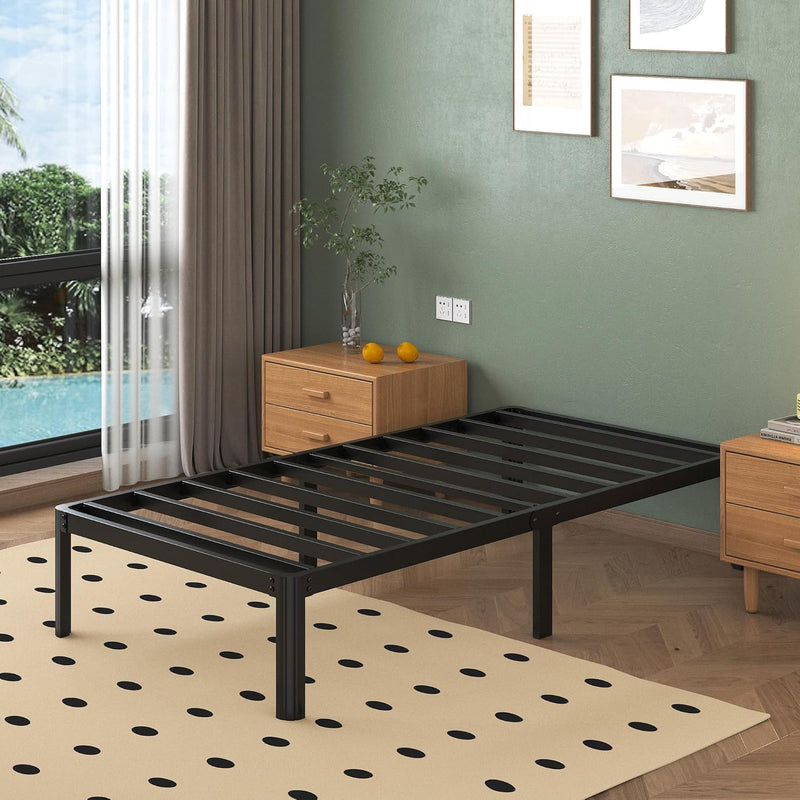 30.5CM High Bed Frame with Rounded Corners