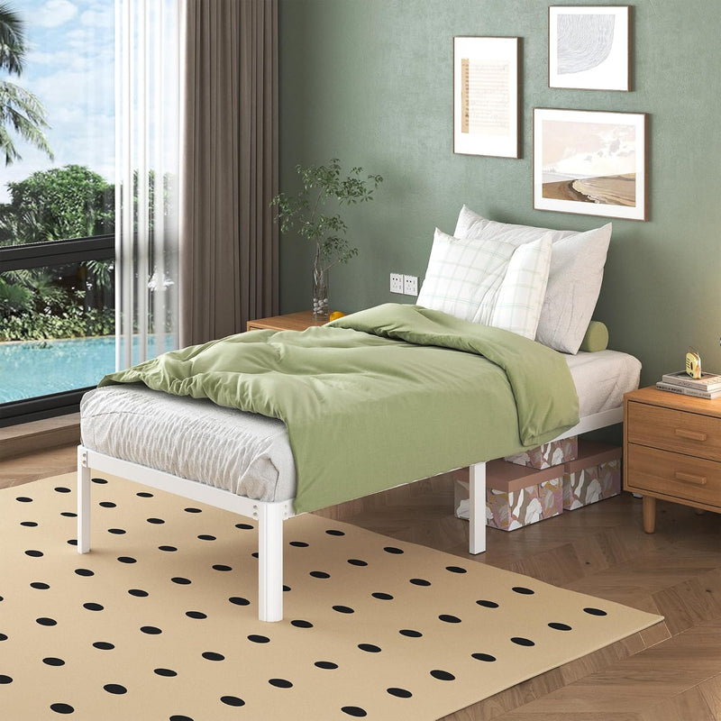 30.5CM High Bed Frame with Rounded Corners