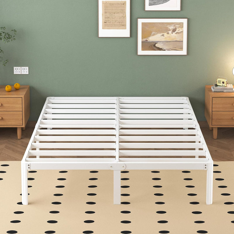 30.5CM High Bed Frame with Rounded Corners