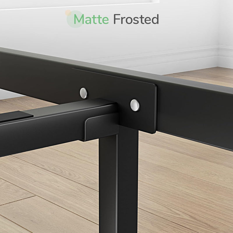 30.5CM Metal Bed Frame Platform Steel Slat Support