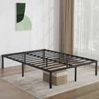 30.5CM Metal Bed Frame Platform Steel Slat Support