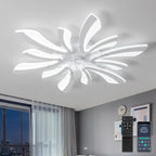 30.7" Ceiling Fans with Lights and Remote Large