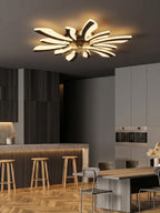 30.7" Ceiling Fans with Lights and Remote Large