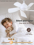 30 Inch Small and Walnut Colour Ceiling Fans