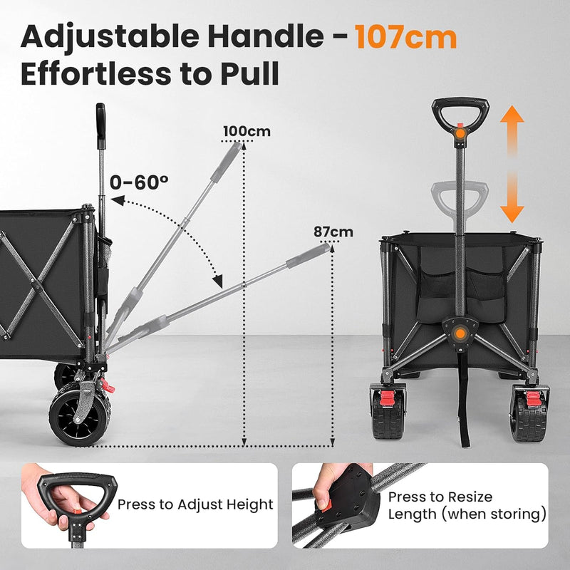 300L Festival Trolley on Wheels Beach Camping