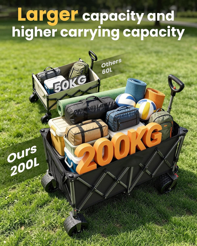 300L Festival Trolley on Wheels Beach Camping