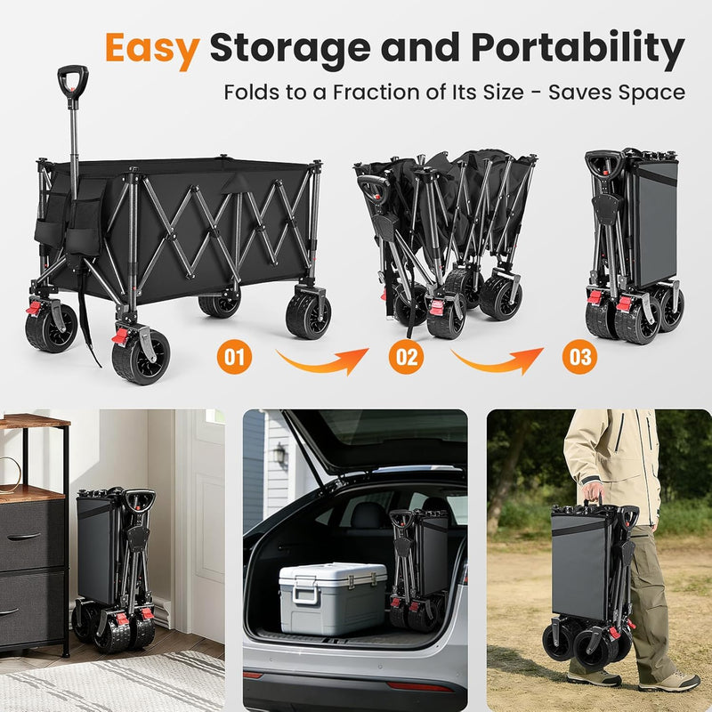 300L Festival Trolley on Wheels Beach Camping