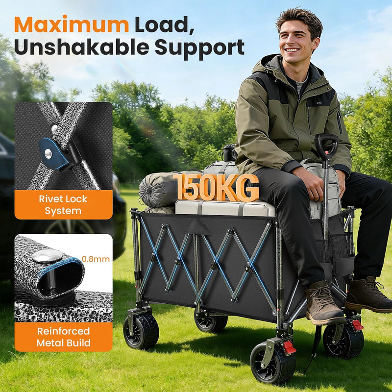 300L Festival Trolley on Wheels Beach Camping