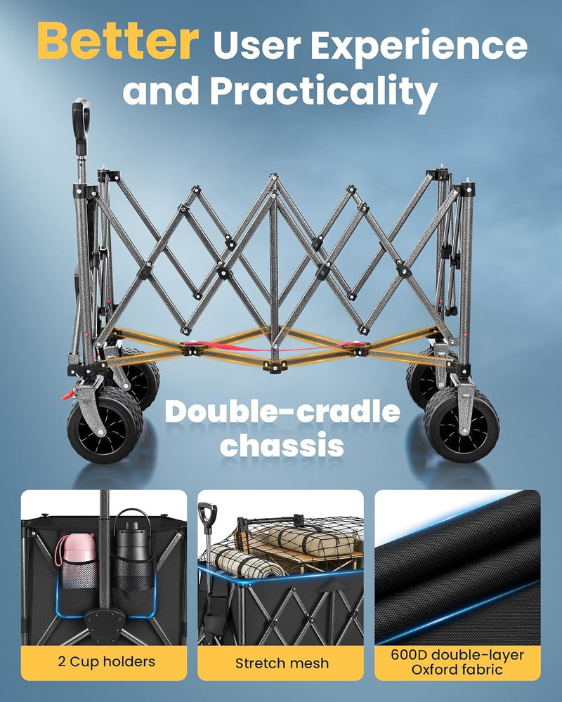 300L Festival Trolley on Wheels Beach Camping