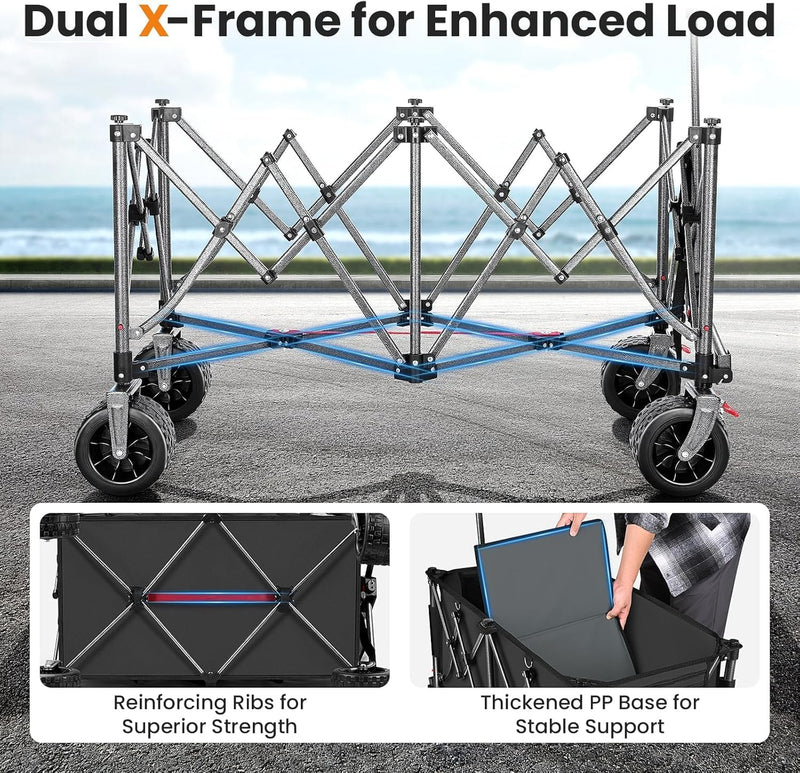 300L Festival Trolley on Wheels Beach Camping