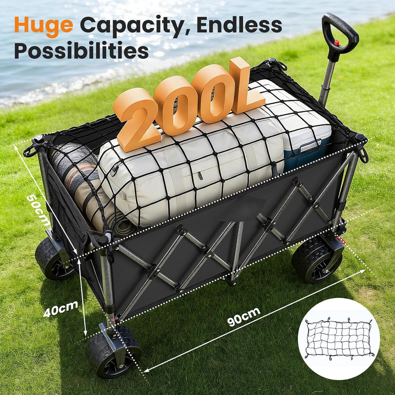 300L Festival Trolley on Wheels Beach Camping