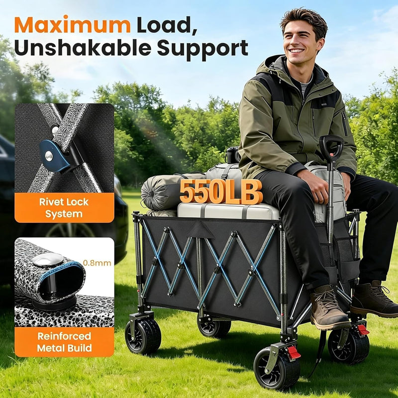 300L Festival Trolley on Wheels Beach Camping