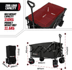 300L Festival Trolley on Wheels Folding Wagon Portable
