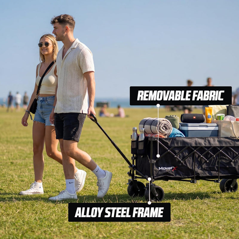300L Festival Trolley on Wheels Folding Wagon Portable