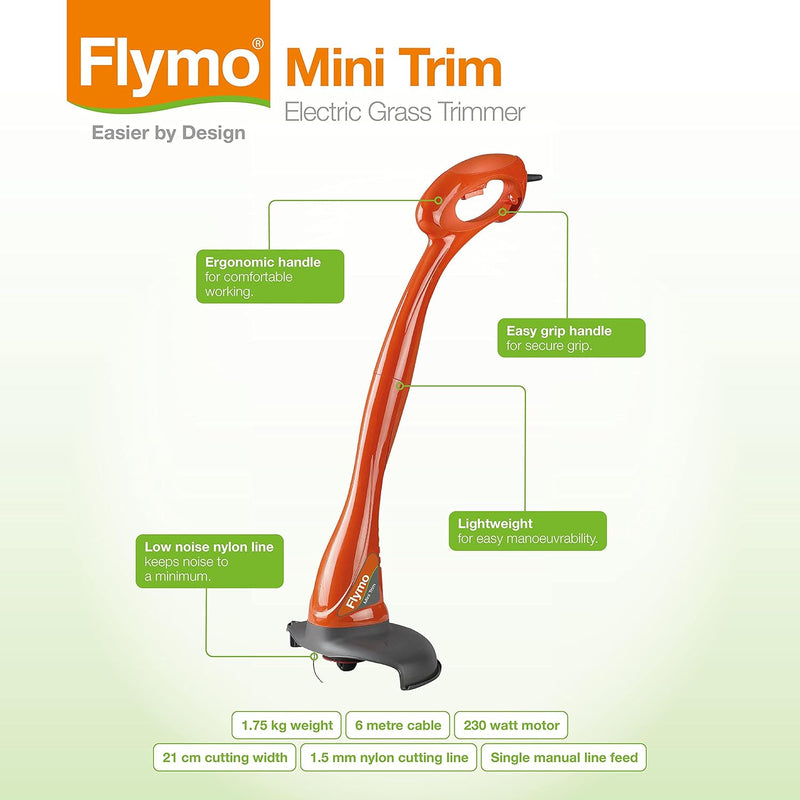 Easimow 300r Lawn Mower and Minitrim Grass Trimmer