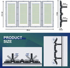 300W LED Floodlight 3 in 1 Flood Lights (2 Pack)