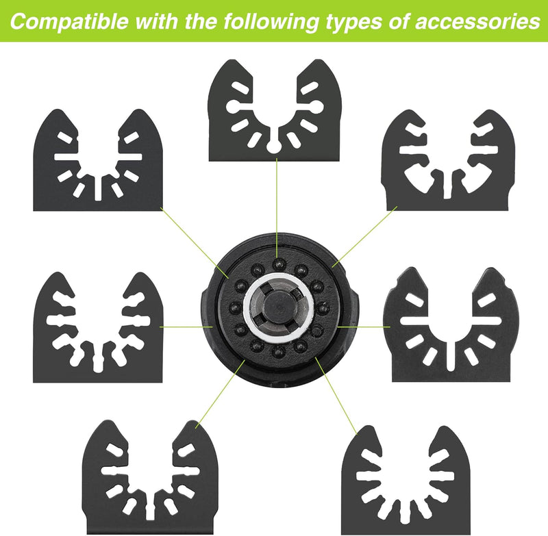 300W Oscillating Multi Tool Kit Rpm 7 Speed