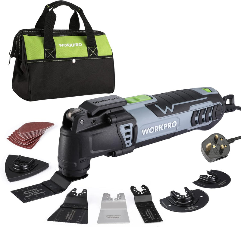 300W Oscillating Multi Tool Kit Rpm 7 Speed