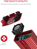 300W Pure Sine Wave Power Inverter 12V to