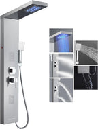 6 in 1 LED Shower Tower Panel