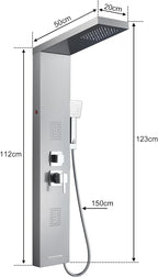6 in 1 LED Shower Tower Panel