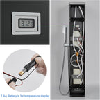 6 in 1 LED Shower Tower Panel