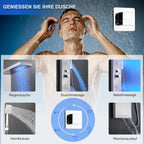 6 in 1 LED Shower Tower Panel