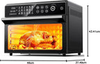 30L Air Fryer Oven with Rotisserie 1800W 18