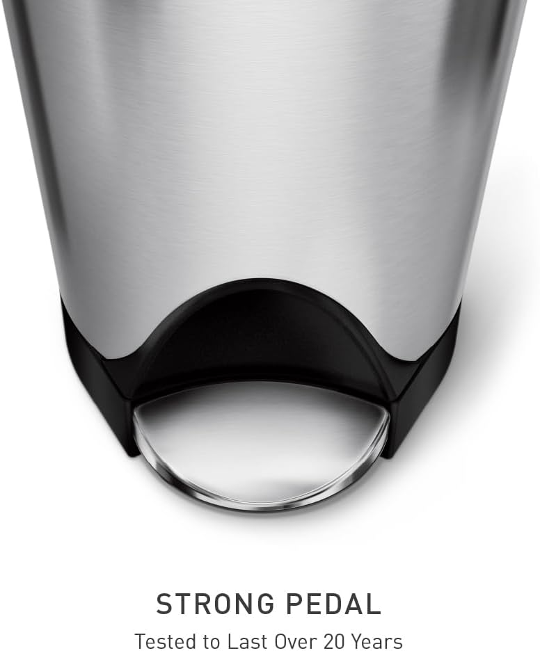 30L Slim Butterfly Kitchen Pedal Bin