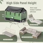 310 Gallon Extra Large Deck Boxes 1170L Capacity