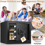 31L Anti-Theft Home Safe Box with Money Bag