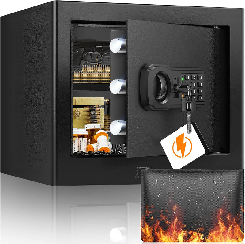31L Anti-Theft Home Safe Box with Money Bag