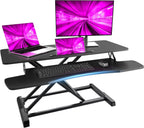 32 Inch Standing Desk Converter Height Adjustable Sit