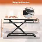 32 Inch Standing Desk Converter Height Adjustable Sit