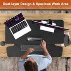 32 Inch Standing Desk Converter Height Adjustable Sit