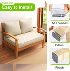 32pcs Chair Leg Floor Protectors Transparent Silicone Caps
