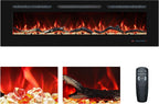 33 in Electric Fireplace Inserts Recessed