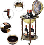 330MM 360MM Globe Drinks Cabinet Unique Eucalyptus Wooden