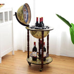 330MM 360MM Globe Drinks Cabinet Unique Eucalyptus Wooden