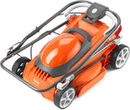 340r Electric Rotary Lawn Mower Cutting