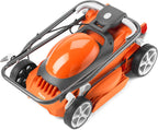 340r Electric Rotary Lawn Mower Cutting