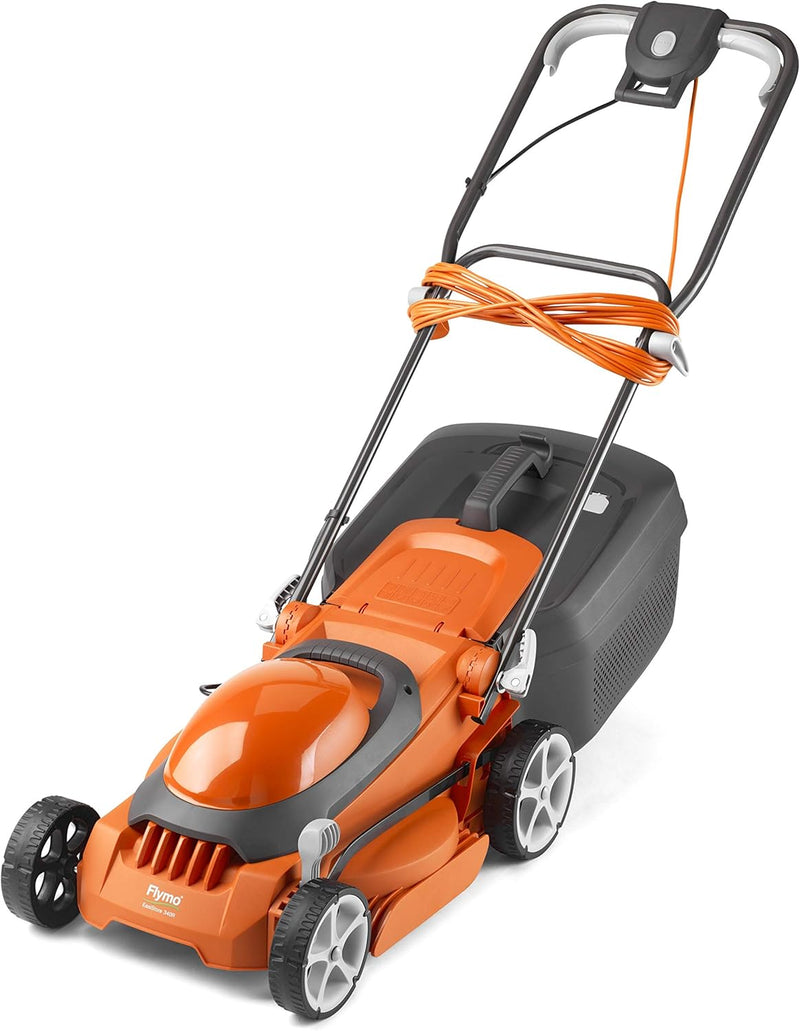 340r Corded Electric Wheeled Lawnmower 1400W Gives